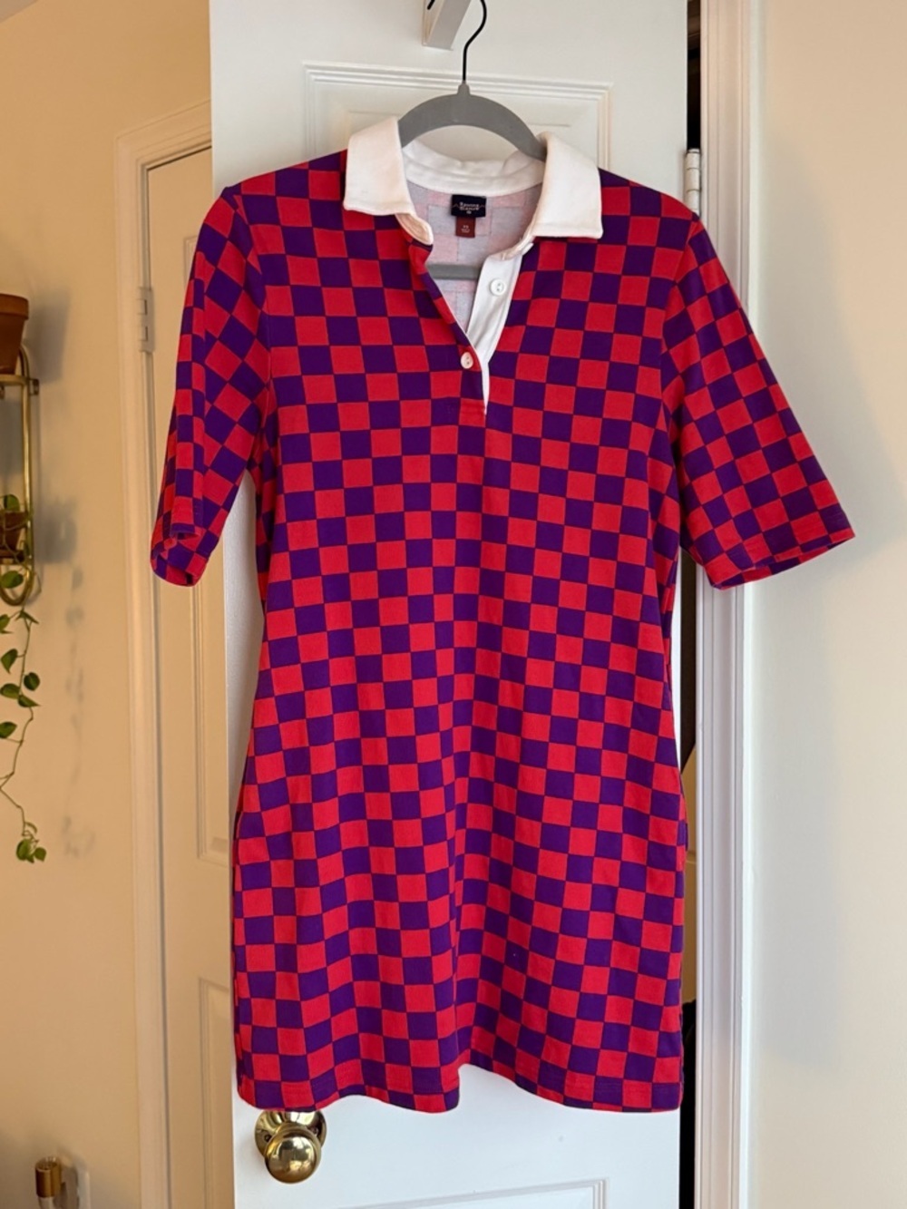Rowing Blazers x Target Rugby Polo Shirt Dress Oversized Preppy Pockets Size XS